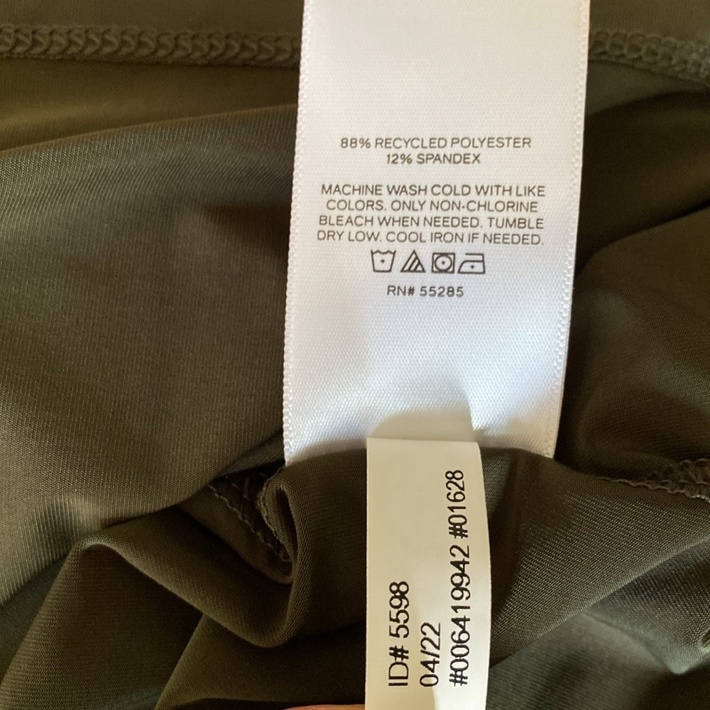 Express Dark Olive Tank Top - Picture 7 of 7
